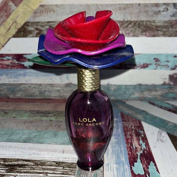 Marc Jacobs Other - Marc Jacobs Lola Eau de Parfum Perfume Spray EUC 1/4 left Flower Made in France